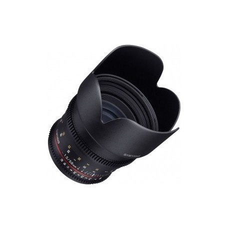 Samyang 50mm T1.5 VDSLR compatible avec Canon EF