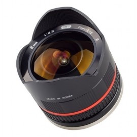 Objectif Fisheye Samyang 8mm F2,8 Sony E Noir SAM8SONYE_II