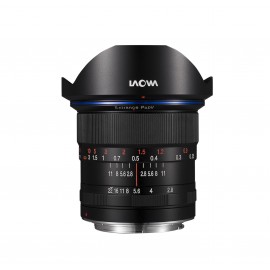 VE1228SFE, objectif grand angle, Monture Sony FE, focale 12mm, ouverture F2.8, mise au point manuelle MF (pas d'autofocus)