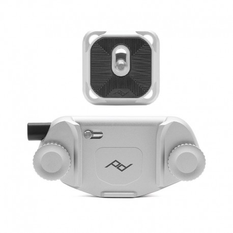 Peak Design CPS3 Capture clip argent avec plateau standard