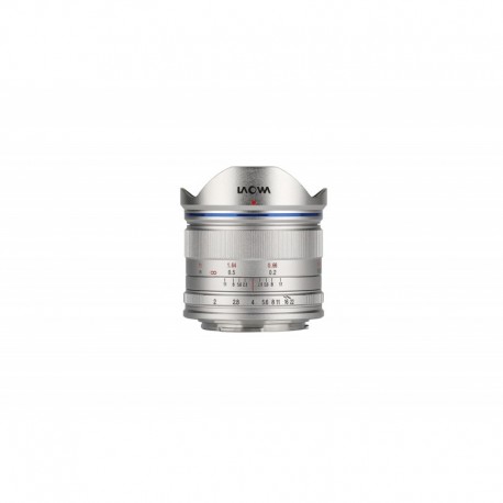 Objectif Laowa 7.5mm F2 Micro Quatre Tiers Coloris Argent