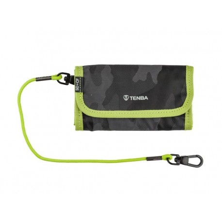 Tools Reload SD6+CF6 Card Wallet Noir Camo/Lime