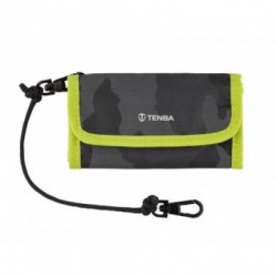 Tools Reload SD 9 Card Wallet Noir Camo/Lime TENBA