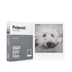 8 poses film Noir et blanc pour appareils instantanés Polaroid 600