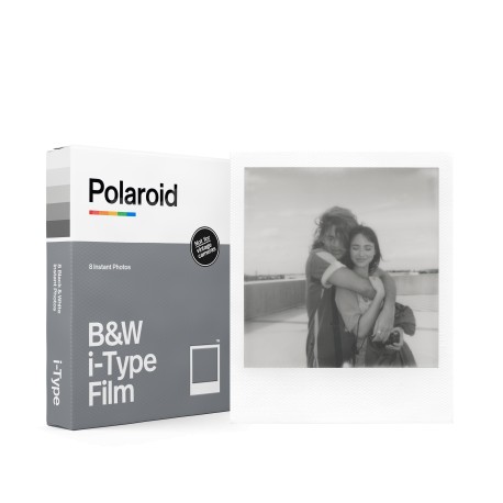 8 poses noir et blanc pour appareils photo instantanés i-Type