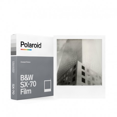 8 poses noir et blanc pour appareils instantanés Polaroid SX-70