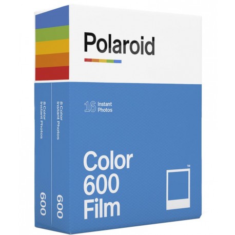 Double pack 16 films couleur couleur pour Polaroid 600