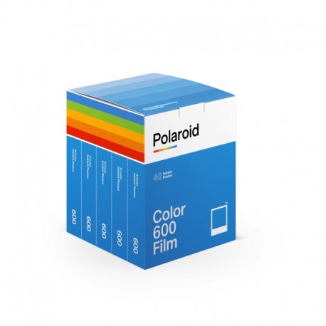 Pack 40 films couleur pour Polaroid 600