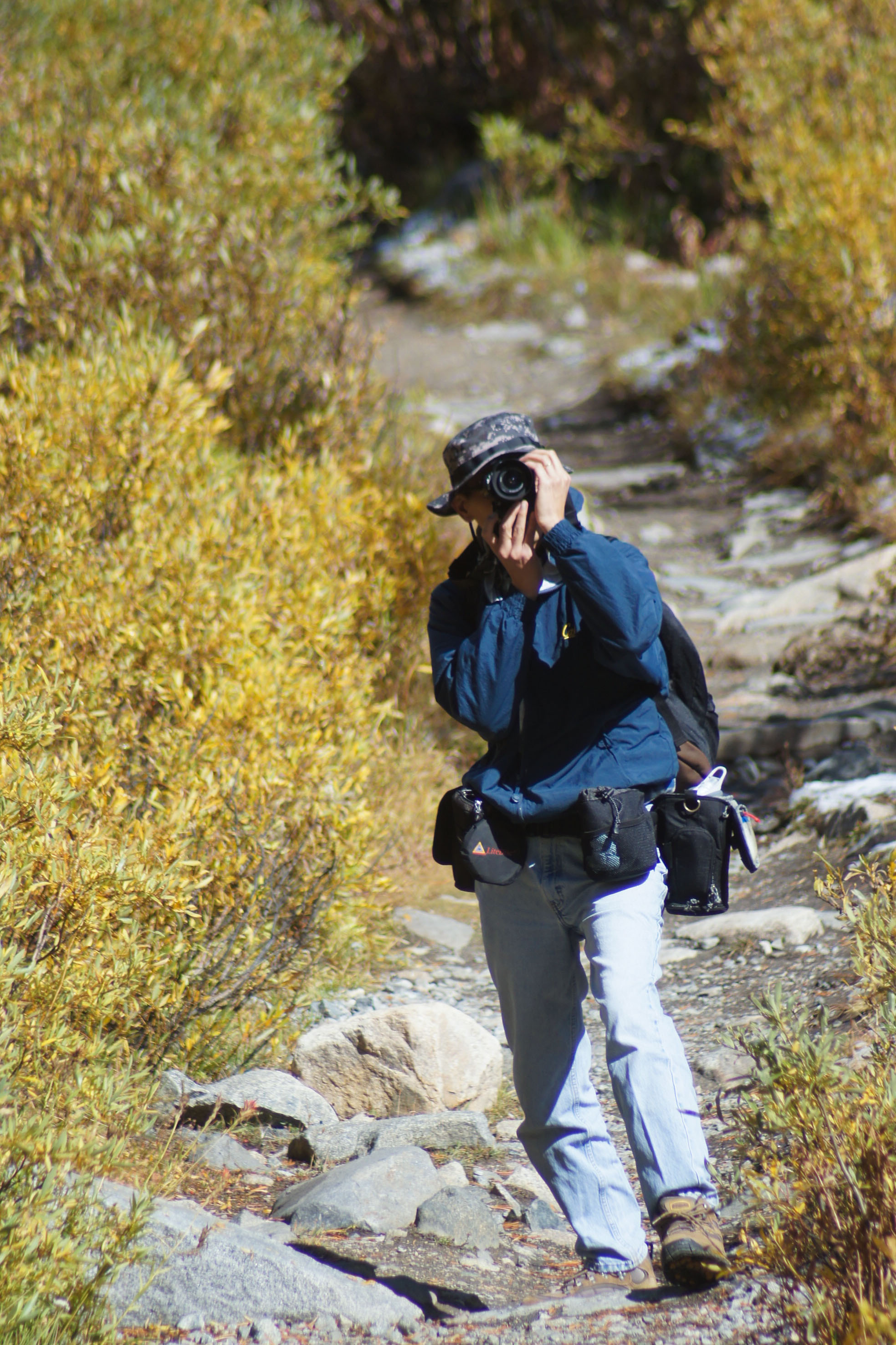 Tony Soria Shot by Tony Soria Rock Creek Trail, Eastern Sierras with Lens Changer 50, Digital Holster 20 and Skin 50