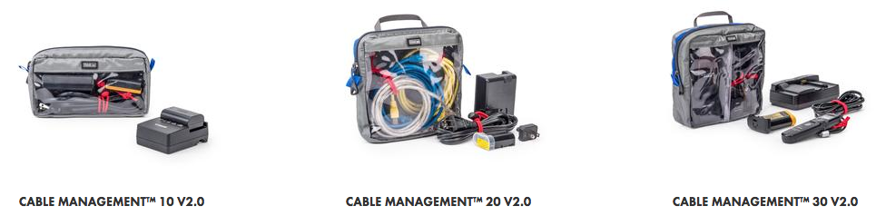 3 tailles Think Tank Photo Cable Management